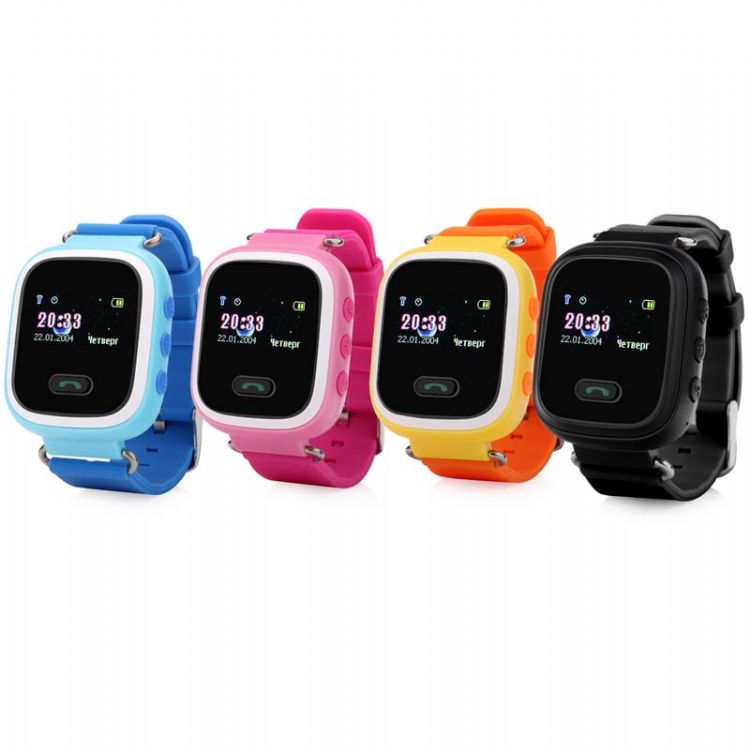 [DISCONTINUED]  Montre GPS pour enfants Wonlex GW900S Écran couleur 0,96